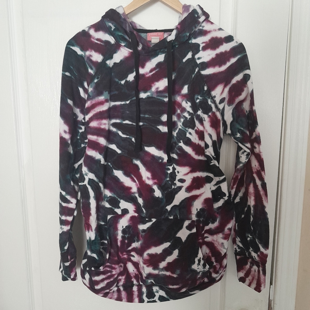 Paisley Sky Maternity Hoodie Sweater